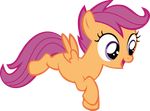  absurdly_absurd_res alpha_channel cute equine female feral friendship_is_magic hi_res horse mammal my_little_pony pegasus pony sagegami scootaloo_(mlp) smile wings 