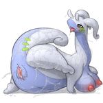  blush breasts censored chubby clime dragon drooling female_ejaculation flucra gaping gaping_pussy goo goodra green_eyes inverted_nipples nipples plain_background pussy pussy_juice saliva slug tears tongue tongue_out wet_pussy white_background 