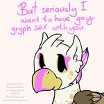  avian friendship_is_magic gryphon my_little_pony original_character smudge_proof solo stylized text 