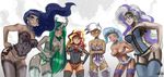  anthro changeling cutie_mark equestria_girls evil fangs female friendship_is_magic gilda_(mlp) green_eyes green_hair group hair horn john_joseco lingerie long_hair looking_at_viewer my_little_pony nightmare_moon_(mlp) nightmare_rarity_(mlp) open_mouth queen_chrysalis_(mlp) sunset_shimmer_(eg) trixie_(mlp) 