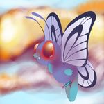  butterfly butterfree cute insect male nintendo penis pok&#233;mon pok&eacute;mon precum solo strugglebug video_games 