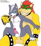  anal anal_penetration artimas balls bowser canine claws erection gay kagesorex king koopa male mario_bros nintendo penetration penis royalty scalie spread_legs spreading star_fox video_games wolf wolf_o&#039;donnell 