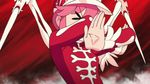  animated animated_gif jakuzure_nonon kill_la_kill pink_hair red_eyes symphony_regalia 