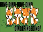  canine cute dancing fablefire fox onomatopoeia red_fox what_does_the_fox_say 