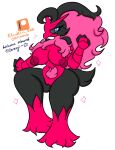 anthro blue_eyes breasts english_text female fur galarian_form galarian_moltres genitals hair hi_res legendary_pokemon lewdchuu_(artist) nintendo patreon pink_hair pokemon pokemon_(species) pussy red_body regional_form_(pokemon) simple_background solo tail text white_body