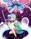  bad_id bad_pixiv_id butterfly_wings ghost highres katana konpaku_youmu konpaku_youmu_(ghost) multicolored multicolored_wings multiple_girls saigyouji_yuyuko sword tatsuyoshi touhou weapon wings 