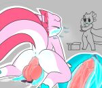  2_penises 3_toes 4_fingers amphibian anal animal_genitalia animal_penis anthro anus axolotl big_penis big_tail blue_pawpads blue_penis blush bodily_fluids box butt canine_genitalia canine_penis cetacean_genitalia cetacean_penis colored container cum cumshot digital_drawing_(artwork) digital_media_(artwork) dildo dildo_sitting diphallism ejaculation external_gills eyes_closed feet femboy feral fin fingers genital_fluids genital_slit genitals gills hemipenes hi_res hikiwi holding_dildo holding_object holding_sex_toy internal internal_slit kiwi_(hikiwi) kneeling long_penis long_tail looking_at_object looking_back looking_pleasured male marine moan mole_salamander multi_genitalia multi_penis multicolored_body nude pawpads penetration penis penis_backwards pink_body riding_dildo salamander sex_toy simple_background solo steam tail tail_fin tapering_penis text toes toony traditional_media_(artwork) 
