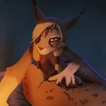 2025 5_fingers absurd_res anthro bed black_claws breasts claws digital_media_(artwork) duo ear_tuft felid female fingers first_person_view fluffy full-length_portrait fur furniture genitals hair hi_res hyena kajja_(atrumpet) khajiit licking licking_lips line_art long_hair looking_at_viewer lying lying_on_bed male male/female mammal markings microsoft nude nyasi_(atrumpet) on_back on_bed paws penis portrait pupils red_the_kitsune shaded simple_background slit_pupils spots spotted_markings the_elder_scrolls tongue tongue_out tuft watermark white_hands yellow_eyes