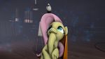  3d avian bird blue_eyes dove epiclper equine female feral fluttershy_(mlp) friendship_is_magic hair horse mammal my_little_pony pegasus pink_hair pony smile solo wings 