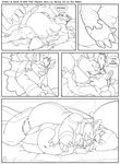  comic cuddling cum dragon duo_radon erection gay male mammal orgasm overweight penis size_difference squeakie_drasky 