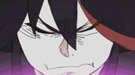  1girl angry animated animated_gif blood blood_from_mouth epic female kill_la_kill lowres matoi_ryuuko scream screaming solo wide-eyed 