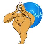  anthro arnachy big_breasts big_butt breasts butt cartoon_hangover chubby crackers_(doctor_lollipop) doctor_lollipop doctor_lollipop_(character) female geeflakes lagomorph mammal nude nurse pussy rabbit sex solo thick_thighs wide_hips 