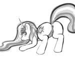  anus butt cutie_mark equine female feral friendship_is_magic horn horse mammal mittsies my_little_pony pony princess_celestia_(mlp) pussy solo winged_unicorn wings 