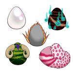  air chiroina chyo egg fire fluffy fur hatchling horn mystic pearl pink_fur scalie shamanic water 