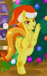 amber_eyes anus butt christmas christmas_tree cutie_mark equine female friendship_is_magic hair hat holidays horse loopend mammal my_little_pony pegasus pony pussy santa_hat solo spitfire_(mlp) tree two_tone_hair wings wonderbolts_(mlp) 