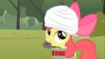  apple_bloom_(mlp) duct_tape dynamite equine friendship_is_magic hair_bow horse my_little_pony pony remote turban 