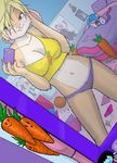  breasts carrot lagomorph lola_bunny panties rabbit space_jam underwear warner_brothers 