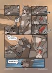  alex anthro ball_fondling balls brothers canine comic cub erection fur gay harmarist incest kitaness lol_comments male mammal nude penis sheath sheath_and_knife sibling size_difference sunset wolf young 