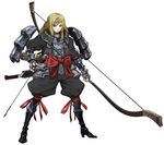  armor blonde_hair bow_(weapon) fantasy masn_(moxi) original solo sword weapon 