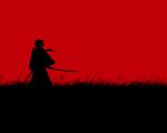  1280x1024 katana rurouni_kenshin silhouette sword wallpaper weapon 