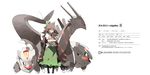  black_hair boots bow character_name crossover hair_bow long_hair open_mouth original pokemon pokemon_(creature) red_eyes reiuji_utsuho siirakannu skirt solo third_eye touhou translation_request wings 