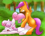  animal_genitalia cub cum dickgirl duo equine eyes_closed female feral friendship_is_magic fur hair horn horse horsecock intersex lying mammal my_little_pony on_front open_mouth orange_fur outside pegasus penis pony purple_hair saliva saurian_(artist) scootaloo_(mlp) sex sweetie_belle_(mlp) tail_grab two_tone_hair unicorn white_fur wings young 