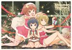  :d aiura amaya_kanaka animal_costume antlers arm_rest bare_legs barefoot box branch christmas christmas_lights cover cover_page doujin_cover doujinshi elbow_rest fake_horns gift gift_box hairband hat highres holding holding_gift hosoi_mieko indoors iwasawa_saki kneeling leaning_on_person light_particles lights looking_at_viewer multiple_girls night on_floor on_head open_mouth reflection reindeer_antlers reindeer_costume sack santa_costume santa_hat sitting smile stuffed_animal stuffed_toy teddy_bear thighhighs uehara_ayuko wariza window windowboxed 
