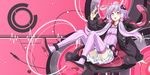  purple_eyes purple_hair thighhighs toromera vocaloid yuzuki_yukari 