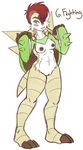  blink_(artist) breasts chesnaught chestnaught female nintendo nipples pok&#233;mon pok&#233;morph pok&eacute;mon pok&eacute;morph pussy solo video_games 