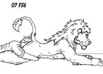  anal anthro black_and_white clothing faceless_male feline firestormsix fur gay human invalid_tag lion male mammal monochrome oral plain_background raised_tail rimming signature sketch white_background 