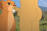  anthro balls blue_eyes butt cum cum_in_mouth cum_inside disney duo erection faceless_male feline fellatio female human lion male mammal nala nude oral oral_sex penis savannah sex straight the_lion_king thesilentwolf 