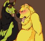  bear blush duo gay male mammal nastyspook overweight saliva saliva_string shy todd unknown_species 