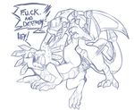  black_and_white cyborg dragon drobot_(skylanders) female flashwing_(skylanders) kayla-na male monochrome penetration pussy skylanders straight vaginal vaginal_penetration 