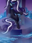  aosion black_fur chair corrupted cutie_mark equine female friendship_is_magic fur green_eyes hair horn horse mammal my_little_pony nightmare_rarity_(mlp) pony rarity_(mlp) sitting throne two_tone_hair unicorn 