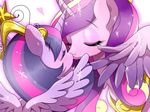  equine eyes_closed female friendship_is_magic fur hair horn horse infedlity infidelity kissing lesbian mammal multi-colored_hair my_little_pony naoki pink_fur pony princess_cadance_(mlp) purple_fur twilight_sparkle_(mlp) two-tone-hair two_tone_hair winged_unicorn wings 