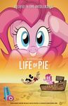  blue_eyes boat cannon cutie_mark disney english_text equine friendship_is_magic hair horse human life_of_pi looking_at_viewer mammal mickey_mouse_ears my_little_pony party_cannon pink_hair pinkie_pie_(mlp) pony sea text water wolfjedisamuel 