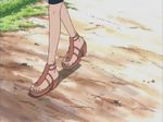  anime_feet feet fetish foot_fetish nami nami_feet one one_piece piece sandals 