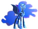  equine female friendship_is_magic horn horse mammal my_little_pony nightmare_moon_(mlp) pony vector-brony winged_unicorn wings 