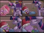  applejack_(mlp) bed christmas comic crying doll dragon equine female friendship_is_magic fur hair hat holidays holly horn horse horseshoe magic male mammal my_little_pony pony princess purple_eyes purple_fur purple_hair ratodrawn ratofdrawn royalty santa_hat scalie spike_(mlp) spike_(mlp)dragon twilight_sparkle_(mlp) winged_unicorn wings 