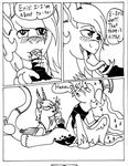  blush cardstock comic crossgender cum cumshot discord_(mlp) draconequus equine erection eris_(mlp) fellatio female forked_tongue friendship_is_magic gender_bend hair horn horse horsecock long_tongue male mammal my_little_pony oral oral_sex orgasm penis pony prince_artemis_(mlp)erection princess_luna_(mlp) sex smile straight the1king tongue winged_unicorn wings 