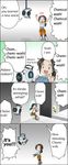  4koma aperture_science_handheld_portal_device chell comic denim hard_translated jeans long_fall_boots pants personality_core portal portal_(series) portal_2 translated uotapo wheatley younger 