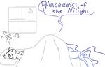  &#3232;_&#3232; bed blue_fur dialog equine female friendship_is_magic fur hair horn horse male mammal my_little_pony pegasus pillow pony princess_luna_(mlp) purple_hair sheets text the_weaver unicorn waking_up window winged_unicorn wings 