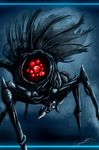  bioluminescence compound_eyes feral glowing glowing_eyes ing male metroid monster multi_limb multiple_limbs penis red_eyes solo syrinoth 