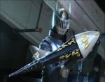  armor kamen_rider kamen_rider_knight kamen_rider_ryuki mask screencap sword weapon 
