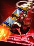  drill graf_eisen highres iga_tamaki lyrical_nanoha magic_circle mahou_shoujo_lyrical_nanoha mahou_shoujo_lyrical_nanoha_a's no_panties solo upskirt vita 