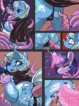  anal anal_penetration anthro anthrofied blush comic cutie_mark duo equine female friendship_is_magic horn horse magic mammal mirapony my_little_pony penetration pony tentacles trixie_(mlp) twilight_sparkle_(mlp) unicorn 