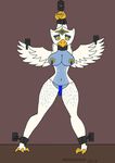  2013 avian big_breasts bird bound breasts eagle eris erisbound female legends_of_chima lego nidhoggson nipples nude sad sadnude solo wings 