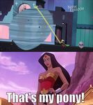  applejack_(mlp) equine friendship_is_magic horse lasso my_little_pony pony power_ponies_(mlp) tornado wonder_woman 