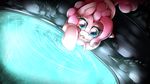  blue_eyes equine eyelashes female friendship_is_magic hair horse lying mammal mirror_pool miss-mixi my_little_pony pink_hair pinkie_pie_(mlp) pony solo water widescreen 