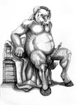  anthro arm_support arye_lion balls belly big_balls big_penis boar chubby erection fur hair hooves long_penis male mammal mulefoot muscle_chub muscles nipples nude overweight pecs penis pig porcine pose presenting presenting_penis sheath sitting skinny_penis slop smile solo spread_legs spreading teeth tusks vein 